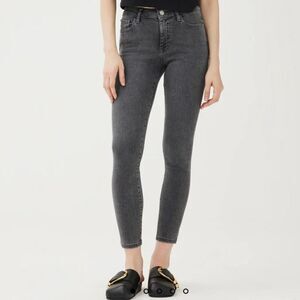 Warp + Weft JFK New York skinny jeans size 26 grey wash